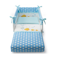 Lenjerie asortata Smart Cip Cip Bleu, Pali